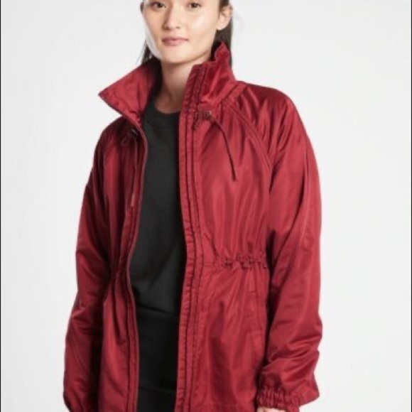 NWT ATHLETA ESCAPE JACKET/ RED - Picture 1 of 5